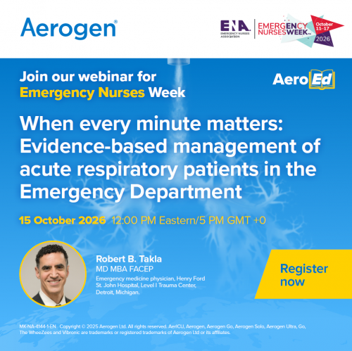 Webinar on Evidence-based management of acute respiratory patients in the Emergency Department