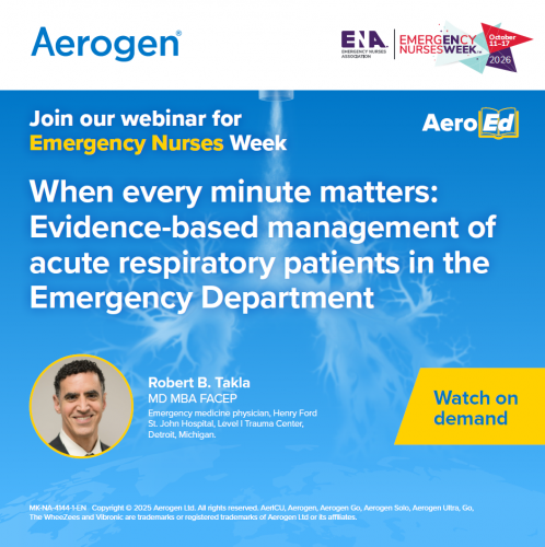 Webinar on Evidence-based management of acute respiratory patients in the Emergency Department